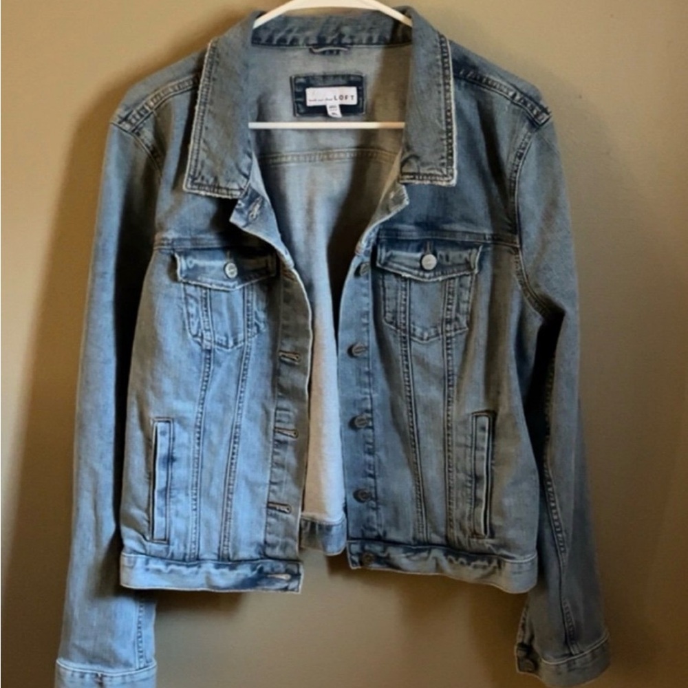 Loft denim jean jacket